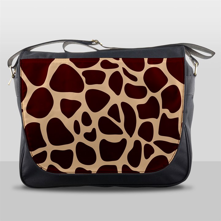 Animal Print Girraf Patterns Messenger Bag