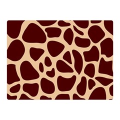 Animal Print Girraf Patterns Two Sides Premium Plush Fleece Blanket (mini) by Ket1n9