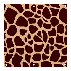 Animal Print Girraf Patterns Banner And Sign 3  X 3  by Ket1n9