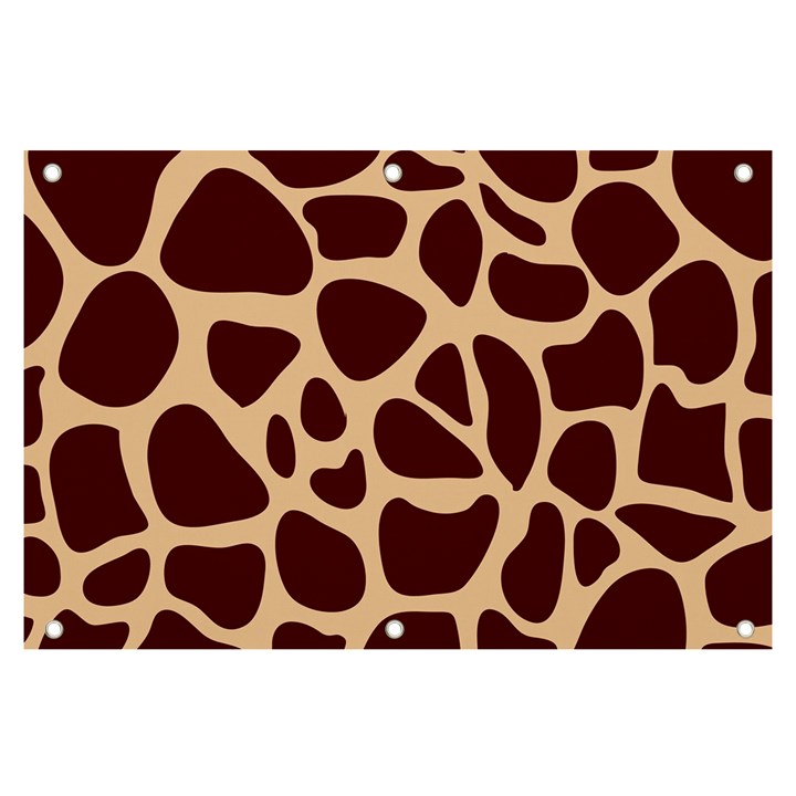 Animal Print Girraf Patterns Banner and Sign 6  x 4 