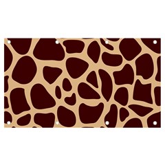 Animal Print Girraf Patterns Banner And Sign 7  X 4  by Ket1n9