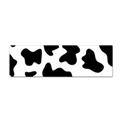 Animal Print Black And White Black Sticker Bumper (10 Pack) by Ket1n9