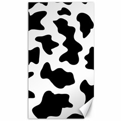 Animal Print Black And White Black Canvas 40  X 72  by Ket1n9