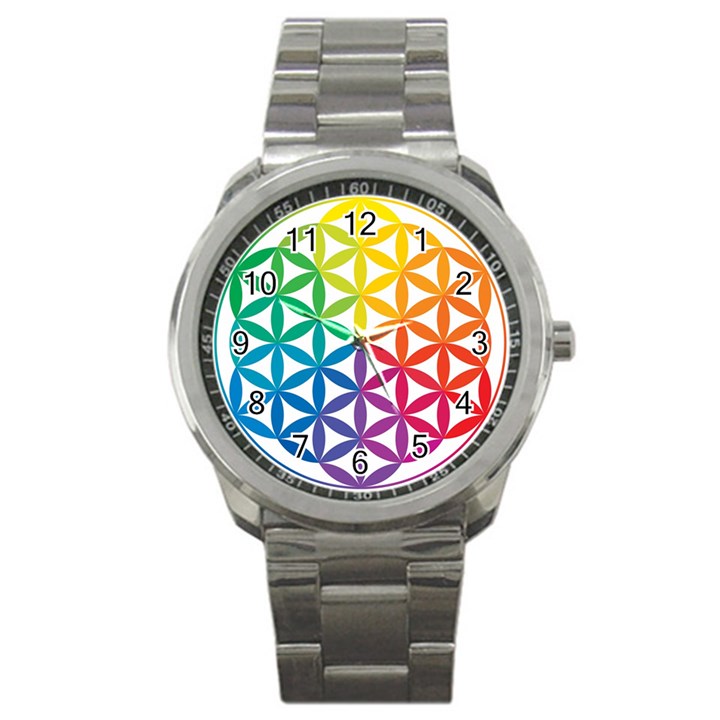 Heart Energy Medicine Sport Metal Watch