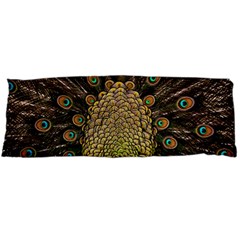 Peacock Feathers Wheel Plumage Body Pillow Case (dakimakura) by Ket1n9