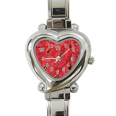 Red Peacock Floral Embroidered Long Qipao Traditional Chinese Cheongsam Mandarin Heart Italian Charm Watch by Ket1n9