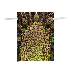 Peacock Feathers Wheel Plumage Lightweight Drawstring Pouch (m) by Ket1n9