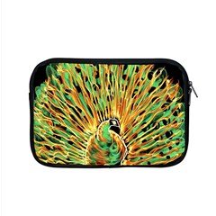 Unusual Peacock Drawn With Flame Lines Apple Macbook Pro 15  Zipper Case by Ket1n9