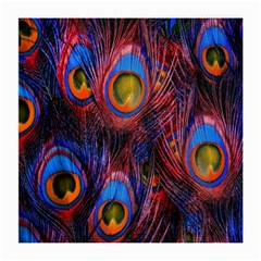 Pretty Peacock Feather Medium Glasses Cloth by Ket1n9