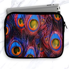 Pretty Peacock Feather Apple Ipad 2/3/4 Zipper Cases by Ket1n9