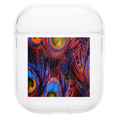 Pretty Peacock Feather Soft Tpu Airpods 1/2 Case by Ket1n9