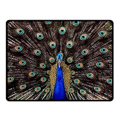 Peacock Fleece Blanket (small) by Ket1n9