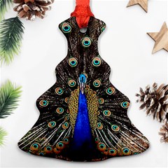 Peacock Christmas Tree Ornament (two Sides) by Ket1n9