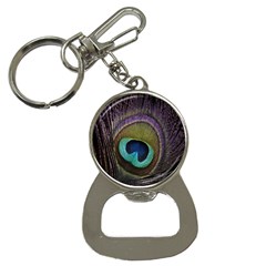 Peacock Feather Bottle Opener Key Chain by Ket1n9