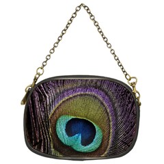 Peacock Feather Chain Purse (two Sides) by Ket1n9