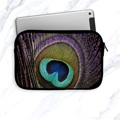 Peacock Feather Apple Ipad Mini Zipper Cases by Ket1n9