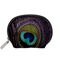 Peacock Feather Accessory Pouch (small) by Ket1n9