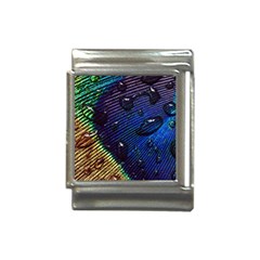 Peacock Feather Retina Mac Italian Charm (13mm) by Ket1n9