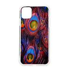 Pretty Peacock Feather Iphone 11 Tpu Uv Print Case by Ket1n9