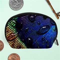 Peacock Feather Retina Mac Accessory Pouch (large) by Ket1n9