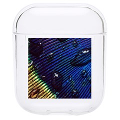 Peacock Feather Retina Mac Hard Pc Airpods 1/2 Case by Ket1n9