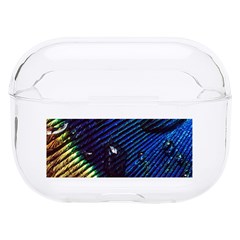 Peacock Feather Retina Mac Hard Pc Airpods Pro Case by Ket1n9