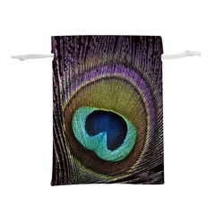 Peacock Feather Lightweight Drawstring Pouch (m) by Ket1n9