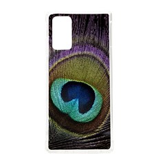 Peacock Feather Samsung Galaxy Note 20 Tpu Uv Case by Ket1n9