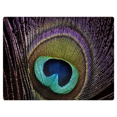 Peacock Feather Premium Plush Fleece Blanket (extra Small) by Ket1n9