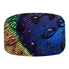 Peacock Feather Retina Mac Mini Square Pill Box by Ket1n9