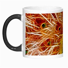 Fractal Peacock Art Morph Mug by Ket1n9