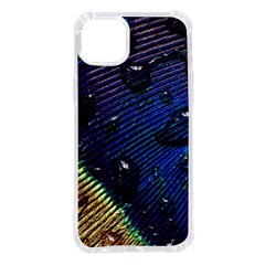 Peacock Feather Retina Mac Iphone 14 Plus Tpu Uv Print Case by Ket1n9