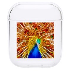 Fractal Peacock Art Hard Pc Airpods 1/2 Case by Ket1n9