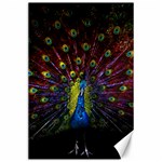 Beautiful Peacock Feather Canvas 24  x 36  23.35 x34.74  Canvas - 1