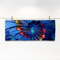 Top Peacock Feathers Hand Towel by Ket1n9