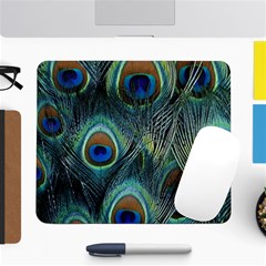 Feathers Art Peacock Sheets Patterns Large Mousepad by Ket1n9