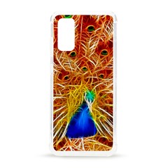 Fractal Peacock Art Samsung Galaxy S20 6 2 Inch Tpu Uv Case by Ket1n9