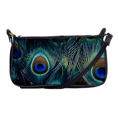 Feathers Art Peacock Sheets Patterns Shoulder Clutch Bag by Ket1n9