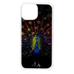 Beautiful Peacock Feather Iphone 13 Mini Tpu Uv Print Case by Ket1n9