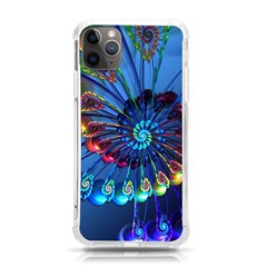 Top Peacock Feathers Iphone 11 Pro Max 6 5 Inch Tpu Uv Print Case by Ket1n9