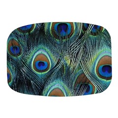 Feathers Art Peacock Sheets Patterns Mini Square Pill Box by Ket1n9