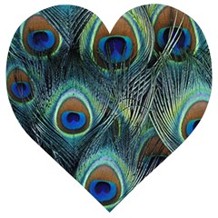 Feathers Art Peacock Sheets Patterns Wooden Puzzle Heart by Ket1n9