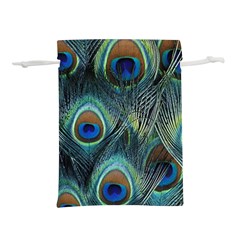 Feathers Art Peacock Sheets Patterns Lightweight Drawstring Pouch (l) by Ket1n9