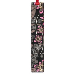 Flower Art Pattern Large Book Marks by Ket1n9