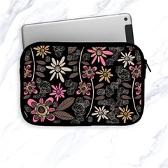 Flower Art Pattern Apple Ipad Mini Zipper Cases by Ket1n9