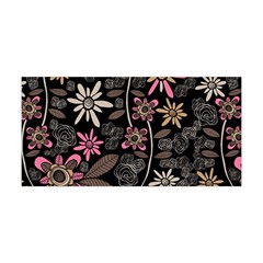 Flower Art Pattern Yoga Headband by Ket1n9