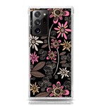 Flower Art Pattern Samsung Galaxy Note 20 Ultra TPU UV Case Front