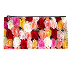 Rose Color Beautiful Flowers Pencil Case by Ket1n9