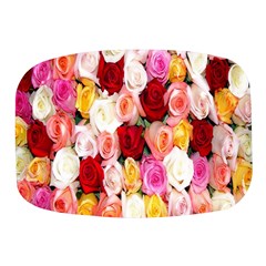 Rose Color Beautiful Flowers Mini Square Pill Box by Ket1n9