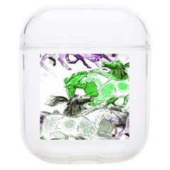 Horse Horses Animal World Green Soft Tpu Airpods 1/2 Case by Ket1n9